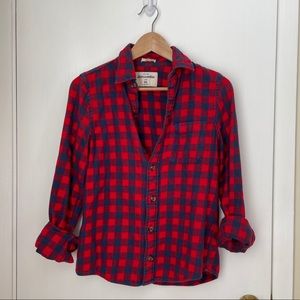 Abercrombie Cute Plaid Shirt
